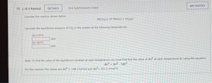 Solved Consider The Reaction Shown Below. | Chegg.com