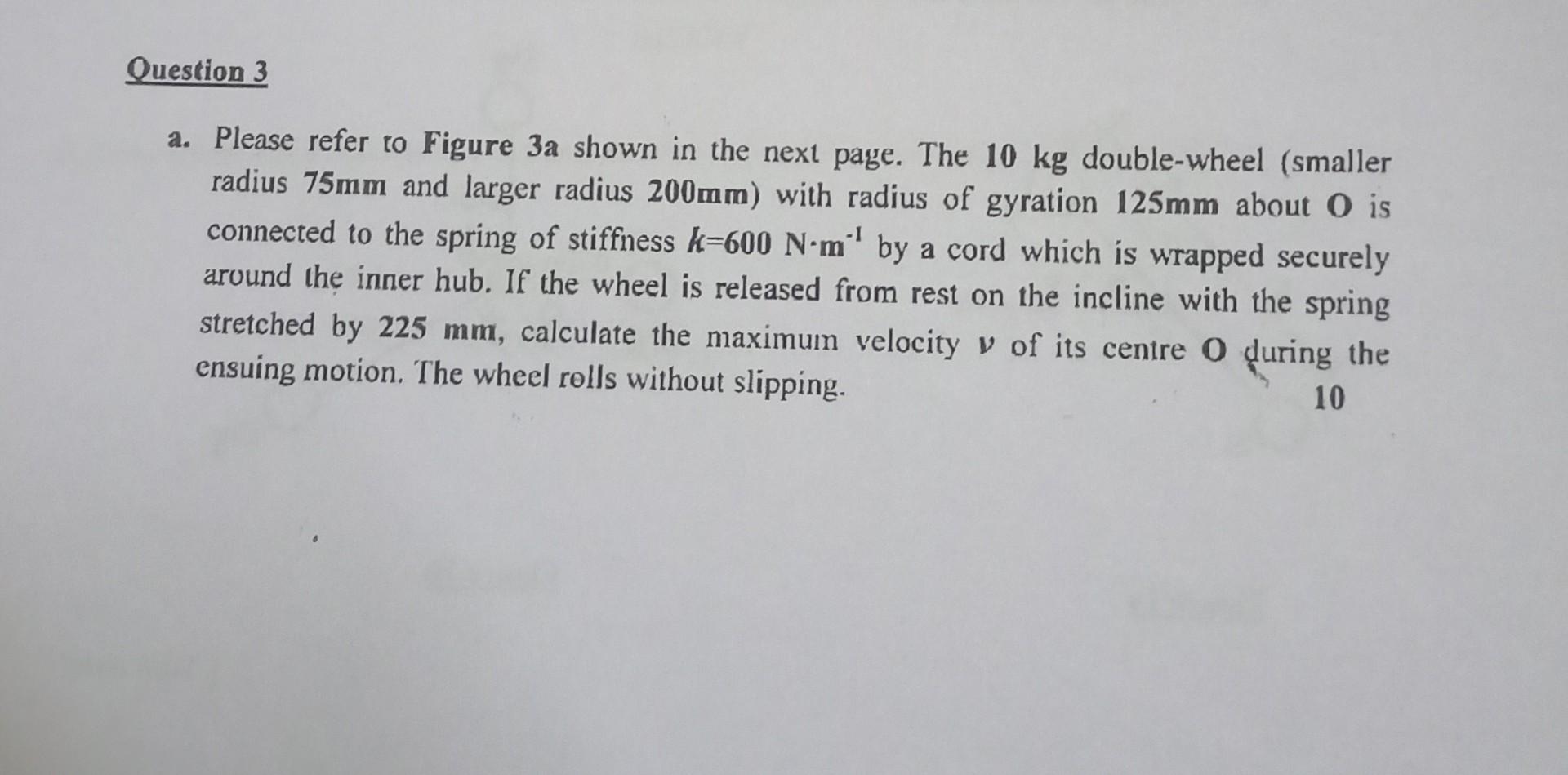 Solved a. Please refer to Figure 3a shown in the next page. | Chegg.com