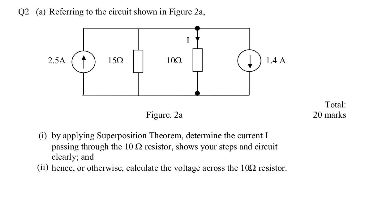 Solved (a) Referring to the circuit shown in Figure 2a, | Chegg.com
