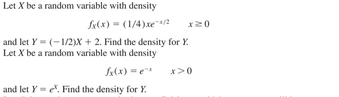 Solved Let x ﻿be a random variable with | Chegg.com