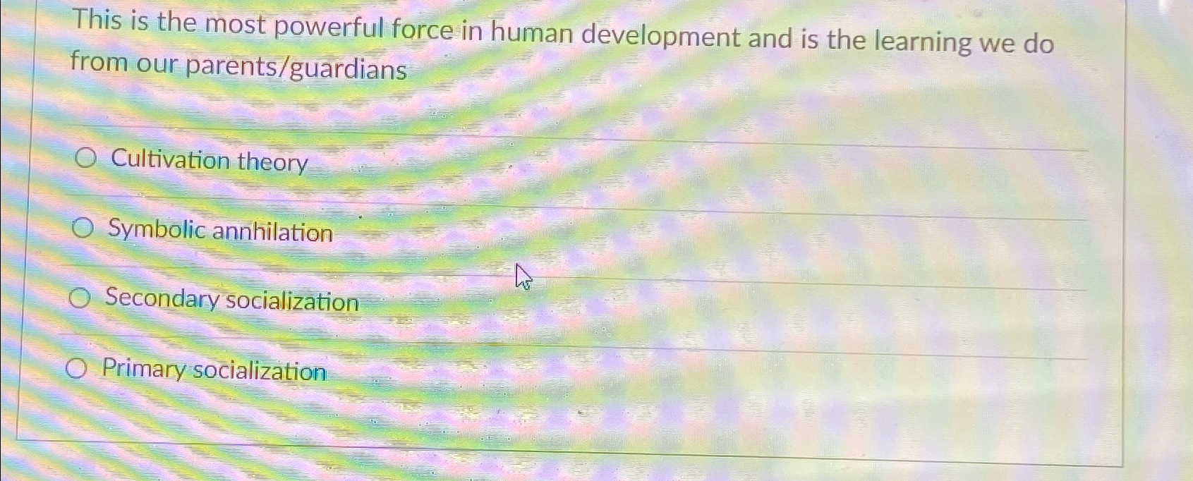 Solved This is the most powerful force in human development | Chegg.com