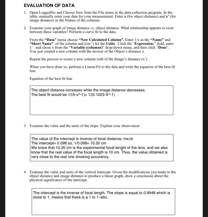 Solved write a conclusion as a critical assessment about the | Chegg.com