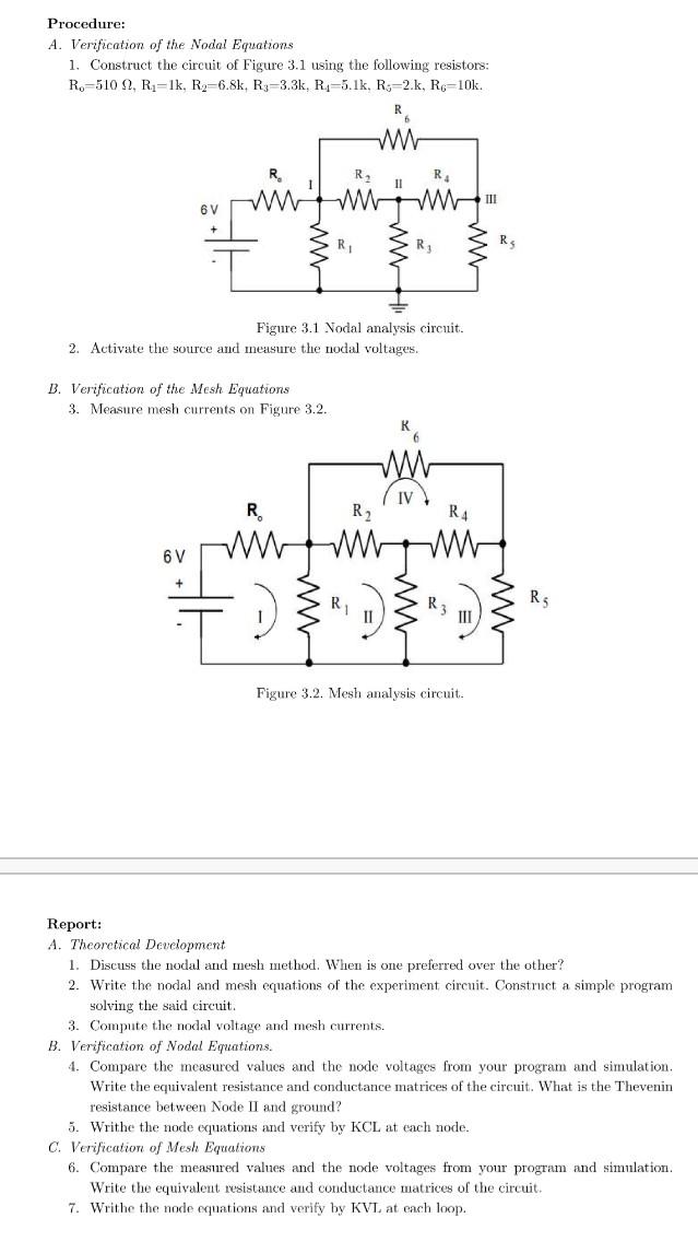 Solved Procedure: A. Verification of the Nodal Equations 1. | Chegg.com