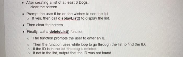 Solved HW_4-1b Write a program that creates a linked list of | Chegg.com