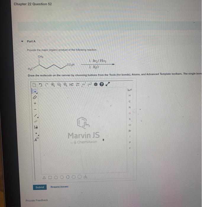 Solved Chapter 22 Question 52 Part A Provide the major | Chegg.com