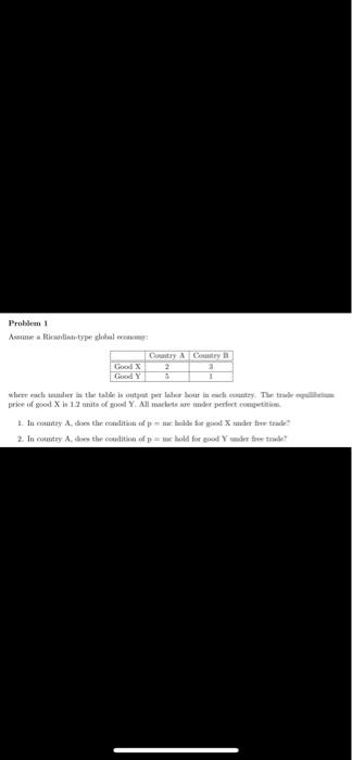 Solved Problem 1 | Chegg.com