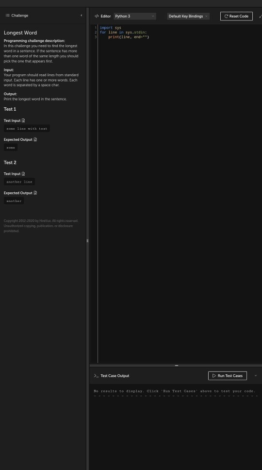 Solved Challenge SA Editor Python 3 Default Key Bindings | Chegg.com
