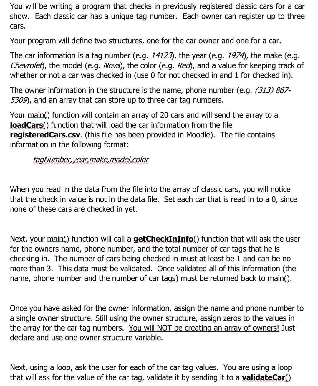 Solved You will be writing a program that checks in | Chegg.com