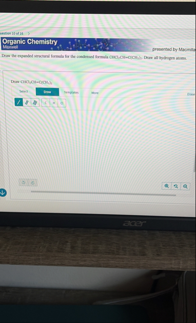 Solved vestion 10 ﻿of 16Organic ChemistryMaxwellpresented by | Chegg.com