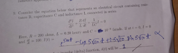 Solved Consider The Equation Below That Represents An Chegg Com