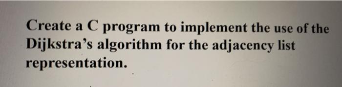 Solved Create a C program to implement the use of the | Chegg.com