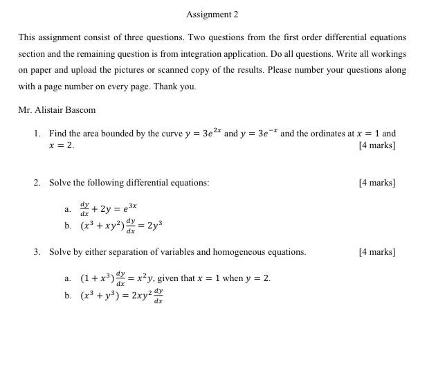 Solved This assignment consist of three questions. Two | Chegg.com
