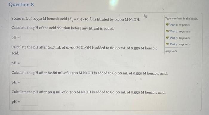 Solved At which point in the titration is the number of | Chegg.com