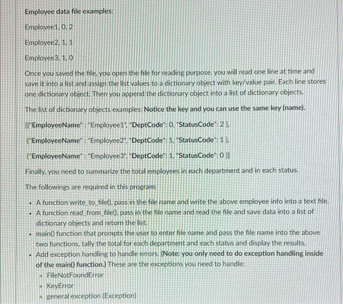 Solved In the program you will generate a data (text) file | Chegg.com