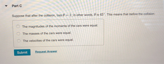 Solved In this problem we will consider the collision of two | Chegg.com