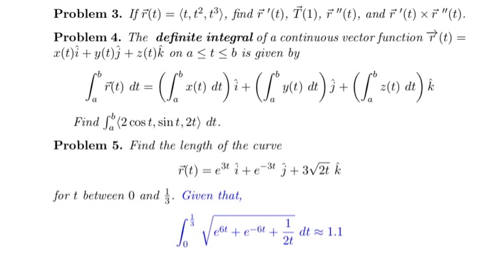 Problem 3 If F T T T2 T Find I T 7 1 Chegg Com