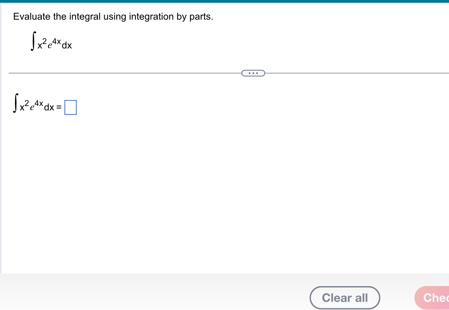 Solved Evaluate the integral using integration by | Chegg.com