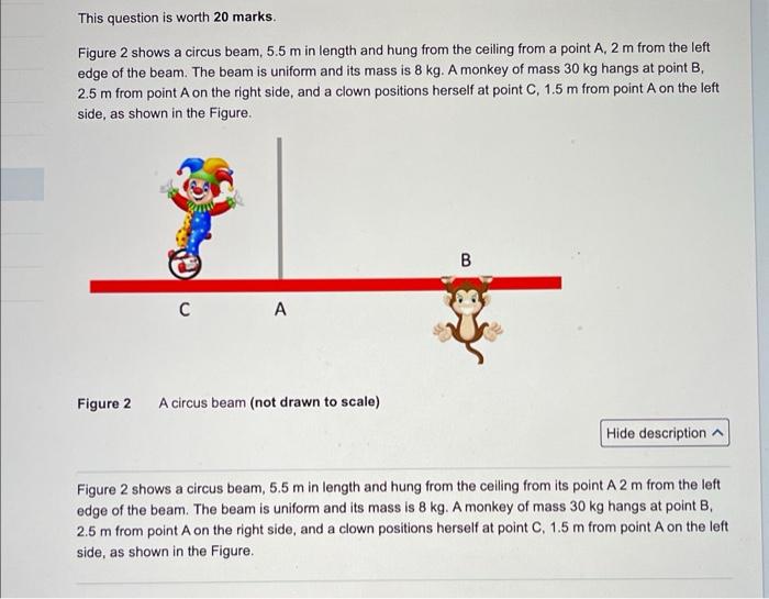 Solved This question is worth 20 marks. Figure 2 shows a | Chegg.com