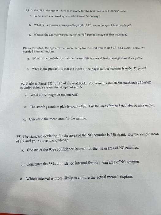 Solved P1. A Recent Publication By The Pew Research Center | Chegg.com