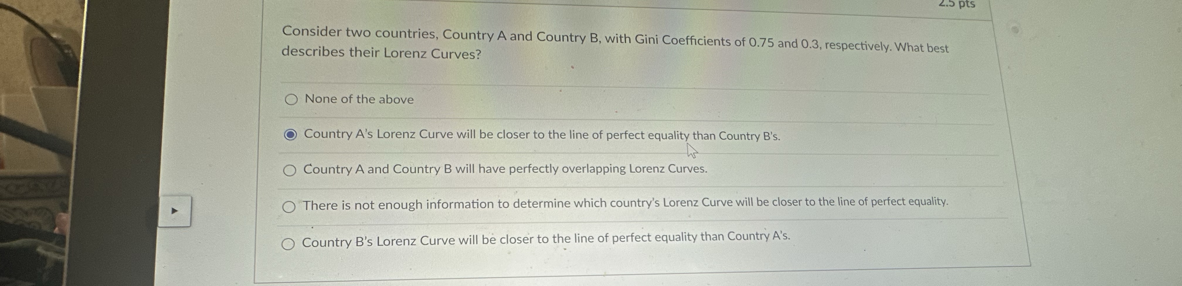 Solved Consider Two Countries, Country A And Country B, | Chegg.com