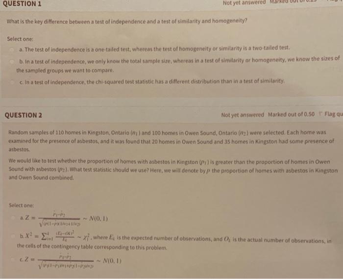 Solved QUESTION 1 Not yet answered What is the key | Chegg.com