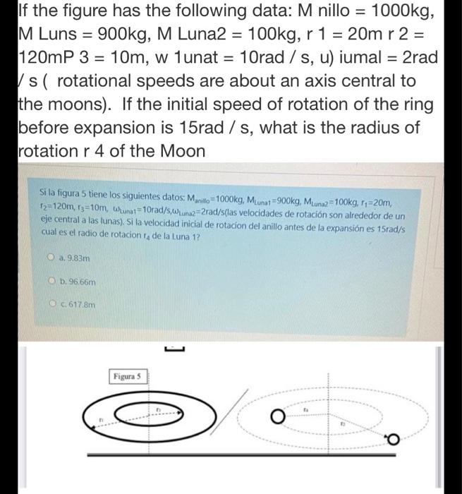 If The Figure Has The Following Data M Nillo 10 Chegg Com