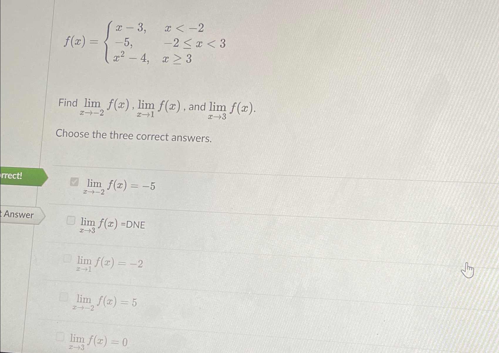 Solved f x x 3 x