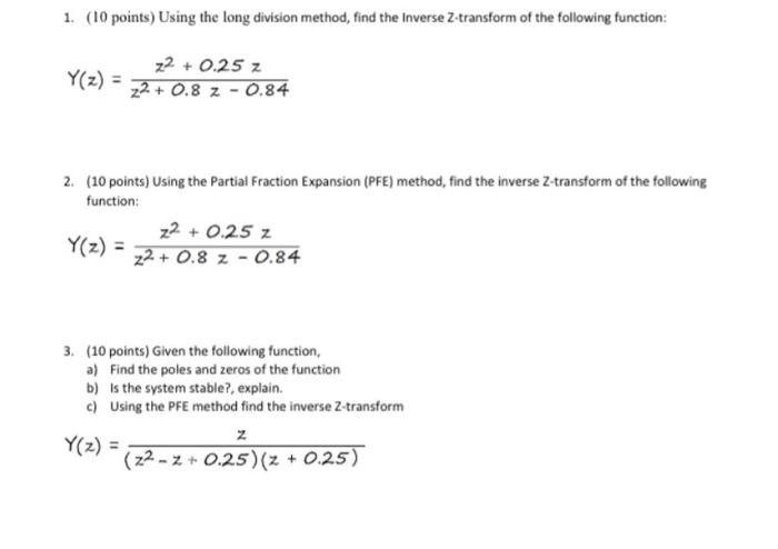 Solved 1 10 Points Using The Long Division Method Find 6880