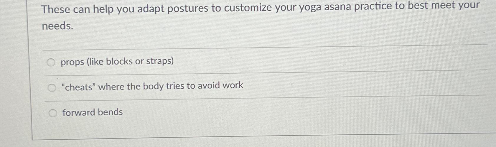 What kind of message are you sending your students with your yoga