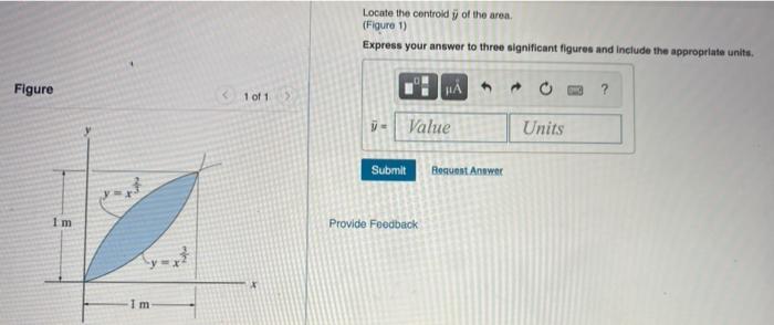 Solved Loote the control of the area. (Figure 1) Express | Chegg.com