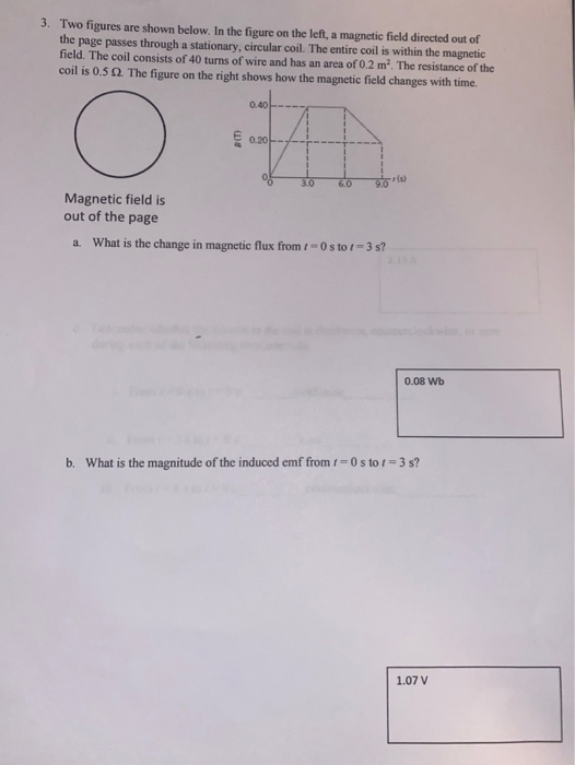 Solved 3. Two figures are shown below. In the figure on the | Chegg.com