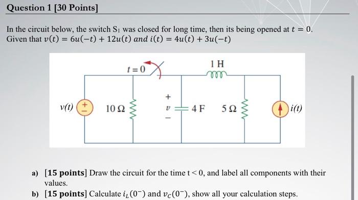 Solved Question 2 [40 Points] Referring to the circuit given | Chegg.com