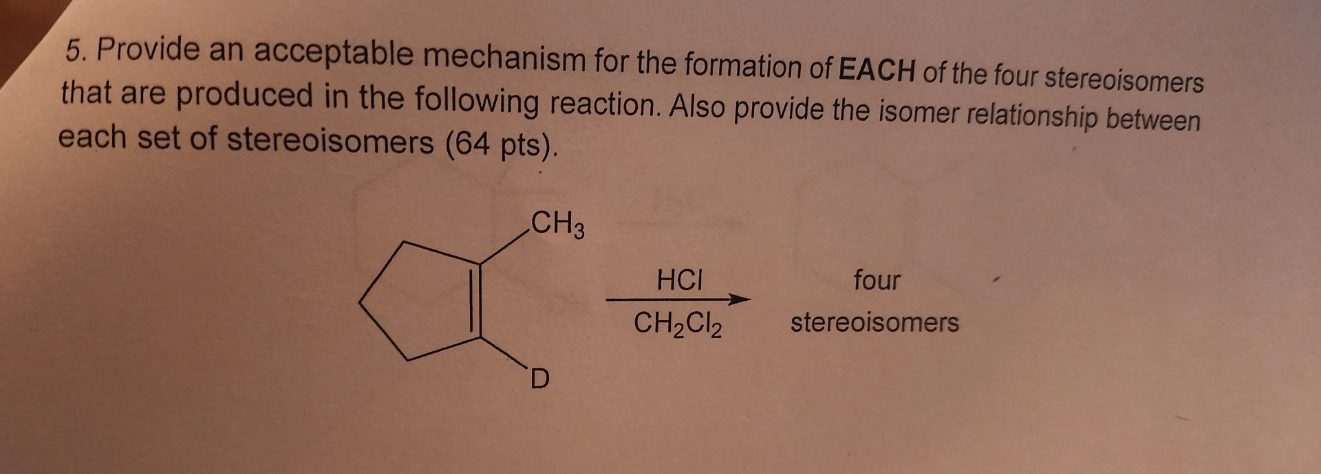 Solved Provide an acceptable mechanism for the formation of | Chegg.com