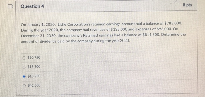 Solved D Question 2 8 pts All of the following are | Chegg.com