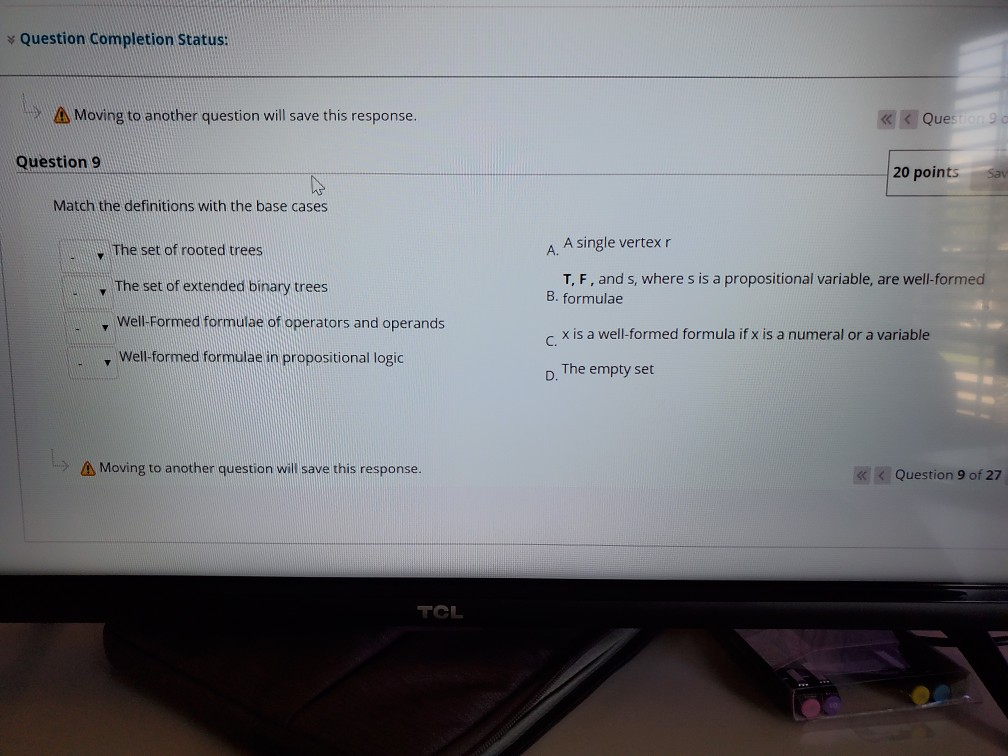 Solved Question Completion Status: W A Moving to another | Chegg.com
