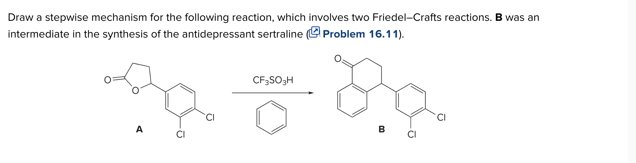 Solved Friedel-Crafts alkylation of benzene with | Chegg.com