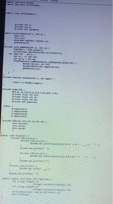 Solved import java.util.Arrays: import java. Collections | Chegg.com