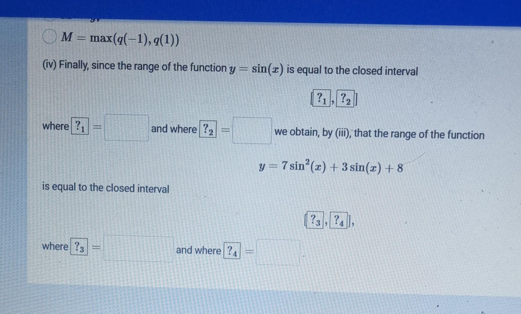 solved-find-the-range-of-the-function-y-7-sin-3-sin-x-chegg