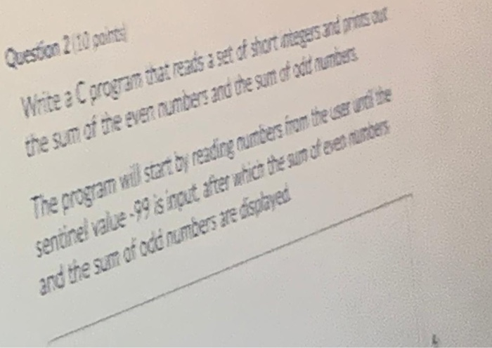 Solved Question 2 to che Write a C program that remis a set | Chegg.com