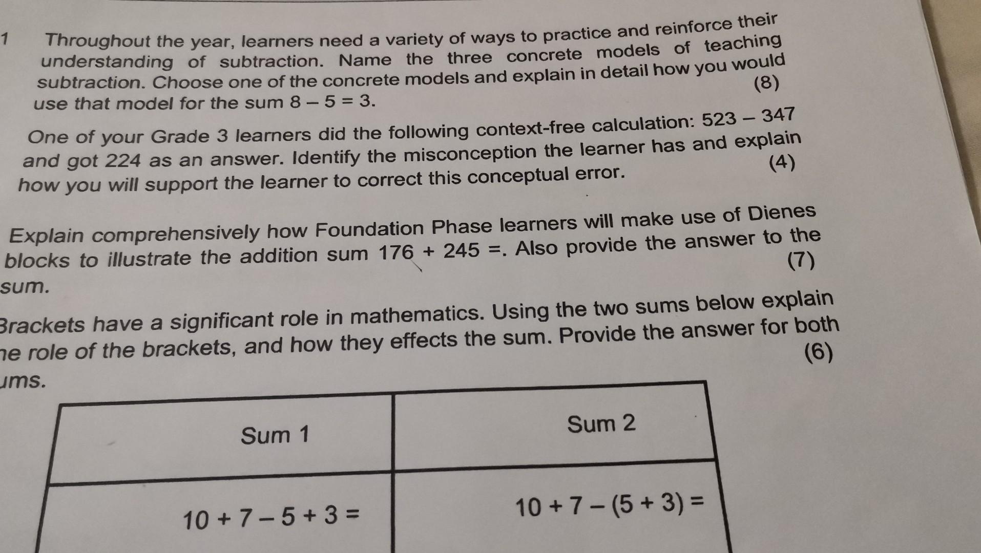 Solved Throughout the year, learners need a variety of ways | Chegg.com