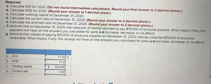 Solved part f through g asks if it has no effect, decrease | Chegg.com