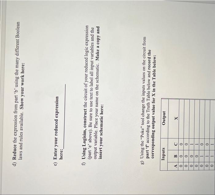 Solved A B C Figure 3A I - X X B) Derive The Equation For | Chegg.com