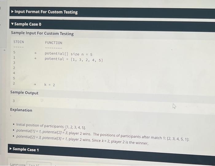 Solved The city of Hackerland organized a chess tournament