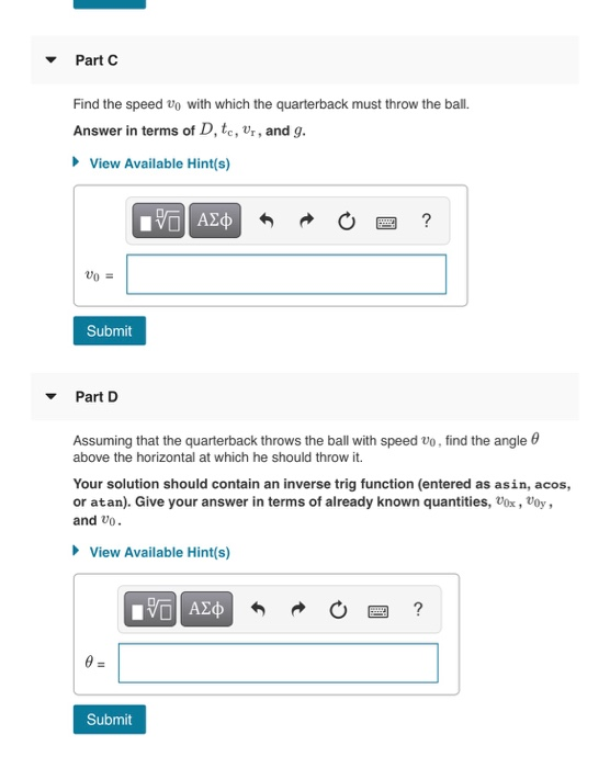 Solved A quarterback is set up to throw the football to a