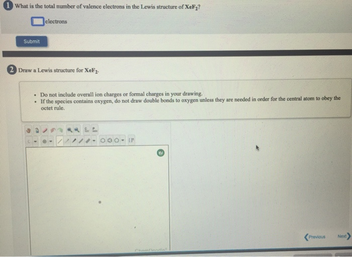 Solved 1 What Is The Total Number Of Valence Electrons In
