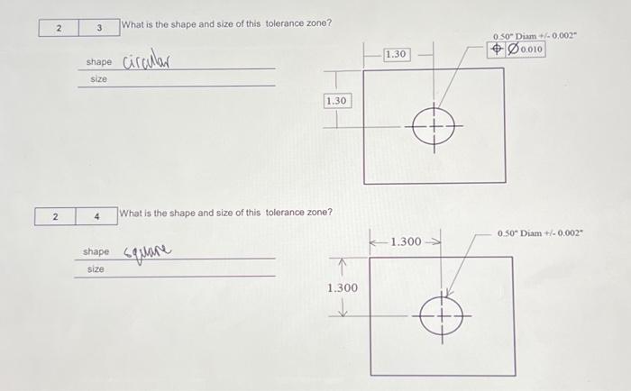 Solved this is work on tolerances, the programs we use are | Chegg.com