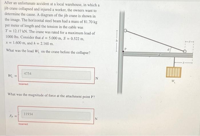 Solved After an unfortunate accident at a local warehouse, | Chegg.com