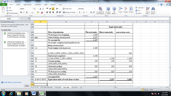 Solved: Chapter 18 Problem 27E Solution | Cost Accounting 15th Edition ...