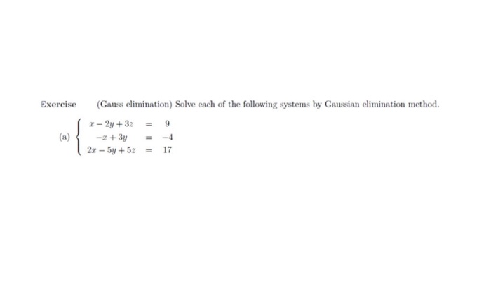 Solved Exercise cient matrix (Row operations) Perform each | Chegg.com