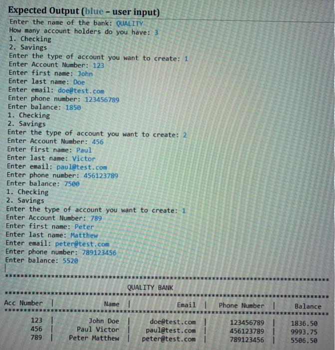Solved Exercise In this lab, we will create a few classes to | Chegg.com